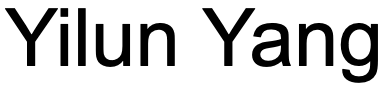 Yilun Yang